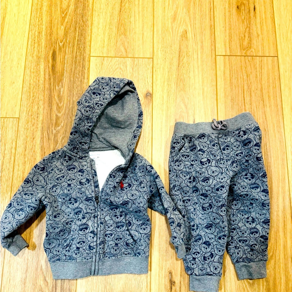 Ralph Lauren bear set for baby boy
